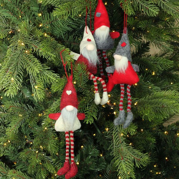 gnome christmas tree ornaments